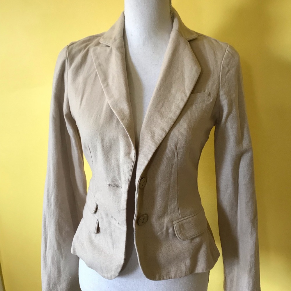 NWT Small white blazer jacket